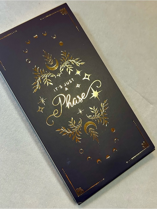 Molly & Rex Other - Celestial Notepad Magnetic Closure Gold Foil “It’s Just a Phase” New